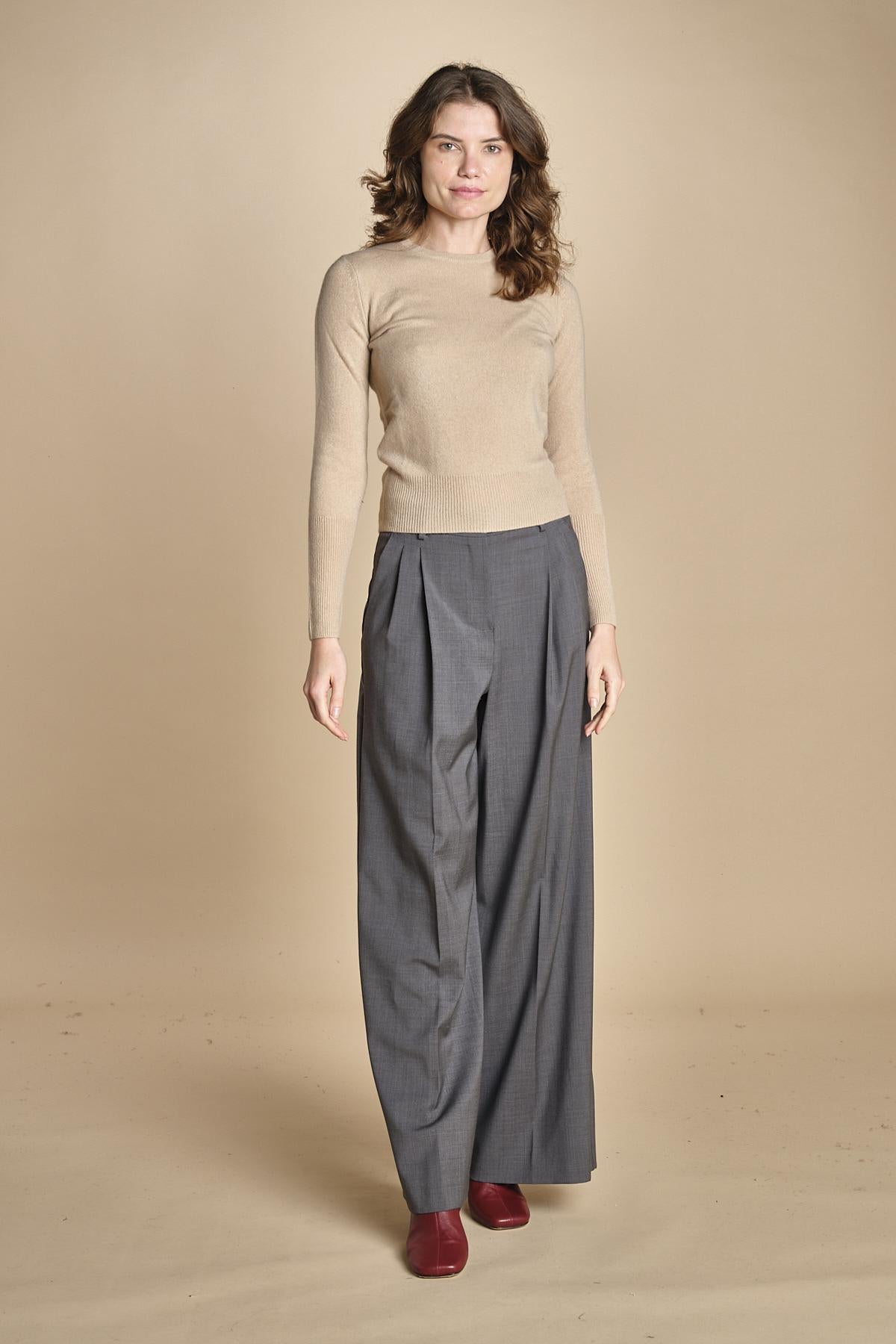 girocollo basic MIL46 25565 BEIGE milaura 