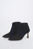 3-color suede ankle boot