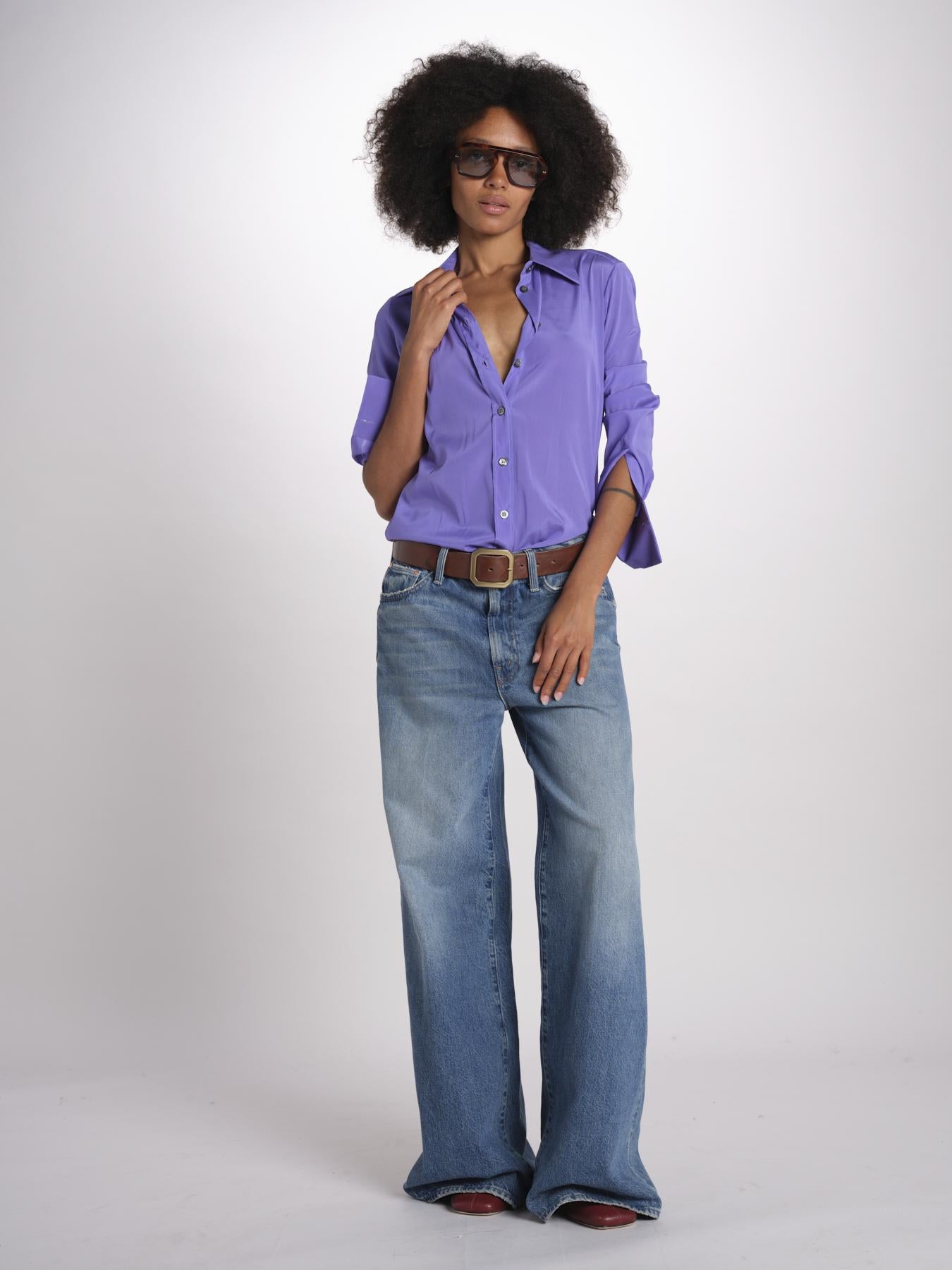 Camicia uomo seta colorata CA3382 8 milaura 
