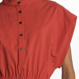 2125 chemisier di cotone 2125 TERRACOTTA dusan 