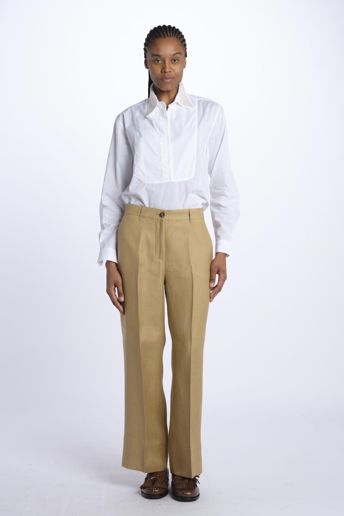 Pantalone MAMI cropped tasche dietro MAMI250805 112 quelledue 