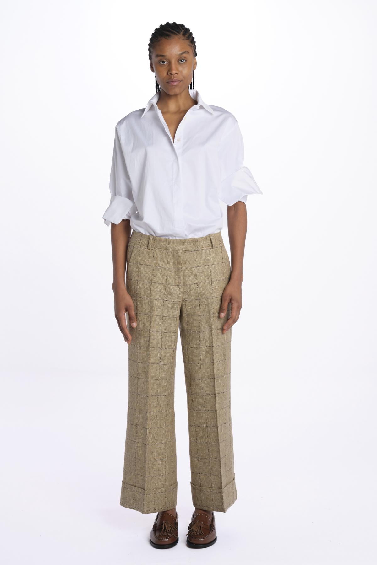 Pantalone MELODIA check MELODIA65210793 112 quelledue 