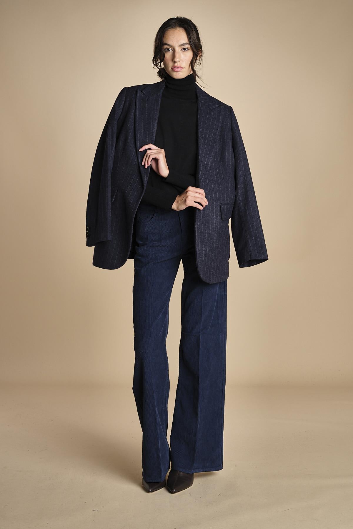 denim lungo diritto CLARA NAVYBLU true avenue 