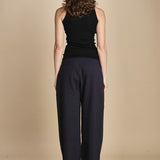 top americano a costine in lana merino LAU28 E14035 milaura 