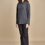 camicia da uomo in seta JOE  JF009423 0211 SMOKE joseph 