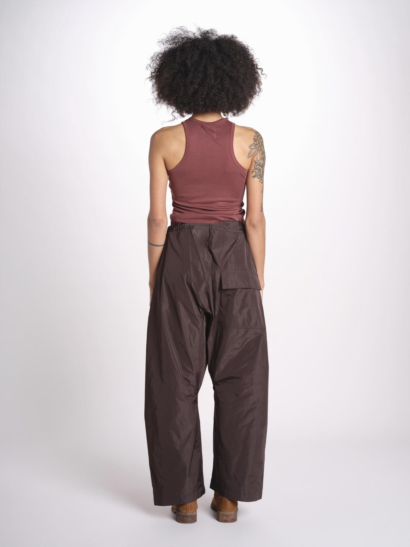 pantalone zip over in nylon PACK KLEIN sofie d'hoore 