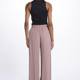 Pantalone con elastico 40805-412 BOIS DE ROSE federica tosi 