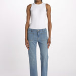BELLA jeans bootcut hr 09 bc by fam. BELLA BABY BLUE fam 