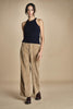 pantalone in velluto cropped