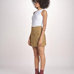 minigonna in camoscio JUP0883INNO SABLE ECR4126S soeur 