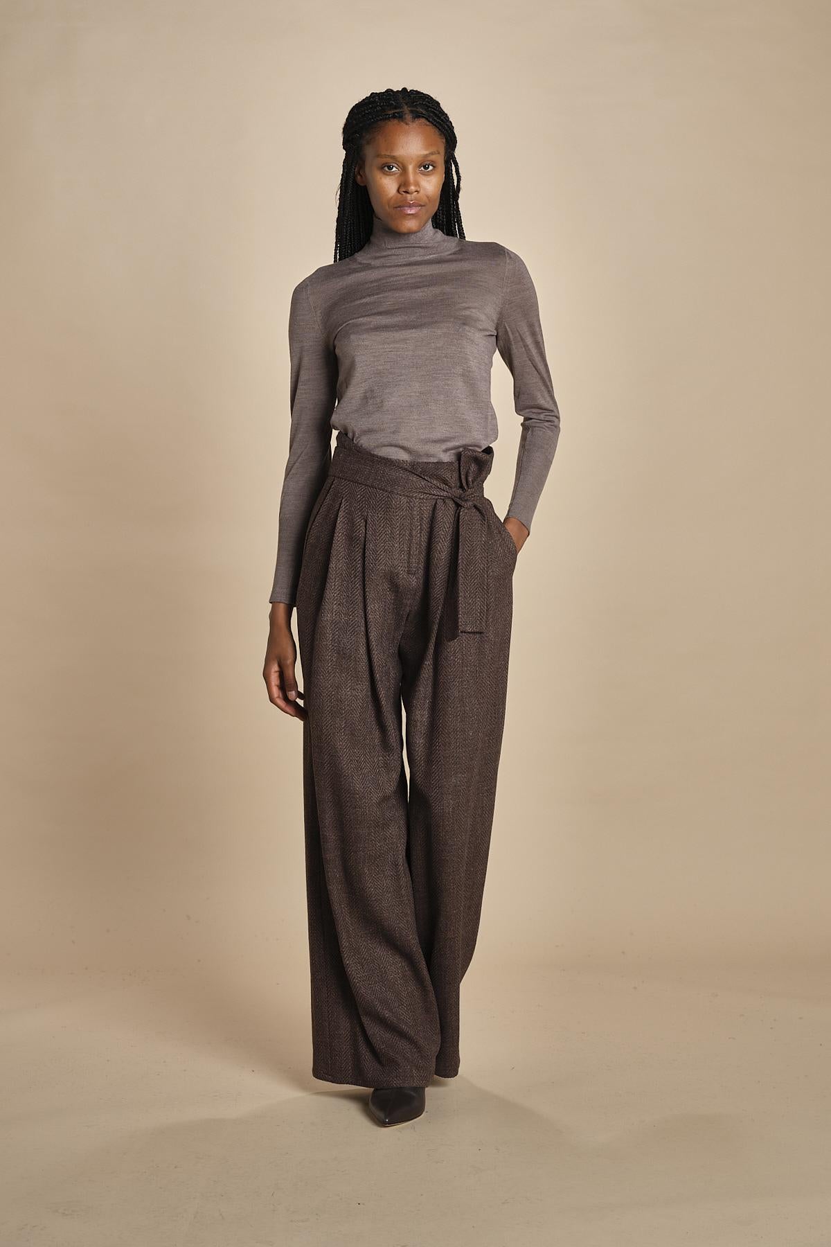 pantalone spigato S2310 1023 dusan 
