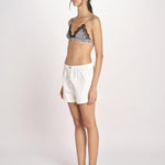 boxer in popeline JAMES L25103105 WHITE 180 love stories 