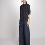 Camicia con ricami ARSENENO 2HVA27-V09783 NOIR vanessa bruno 
