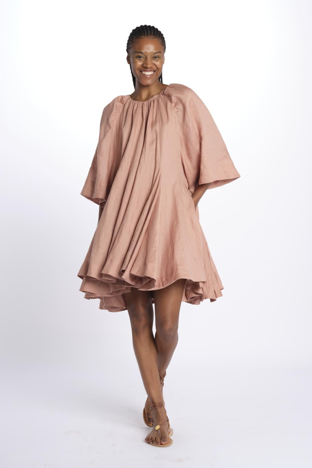  DRESS JOUTSEN ROSA inasami 