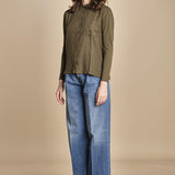 TACY camicia in jersey BETB500 MILITARY hartford 