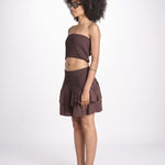 top fascia elastico MANDIBLATU CHOCOLAT laraethnics 