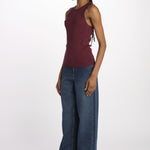Canottiera EDEA costine EDEA BORDEAUX vanessa bruno 
