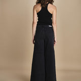 79% COTONE 14% LYOCELL 6%ELASTOMULTIESTERE 1% ELASTANE SERENA XJN02 BLACK DENIM STRETCH ps don't forget me 