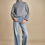 denim loose diritto THE SPINNER ZIP SNEAK 10798 1351_A mother 