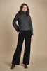 pantalone a zampa con taschine