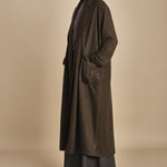 cappotto lungo militare T8655M VERDE dusan 
