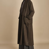 cappotto lungo militare T8655M VERDE dusan 
