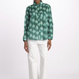 Camicia COQUILLAGES KIPRO 520K terre rouge 