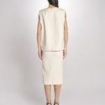 gonna bouclè C012-0248-1115 CREMA n21 