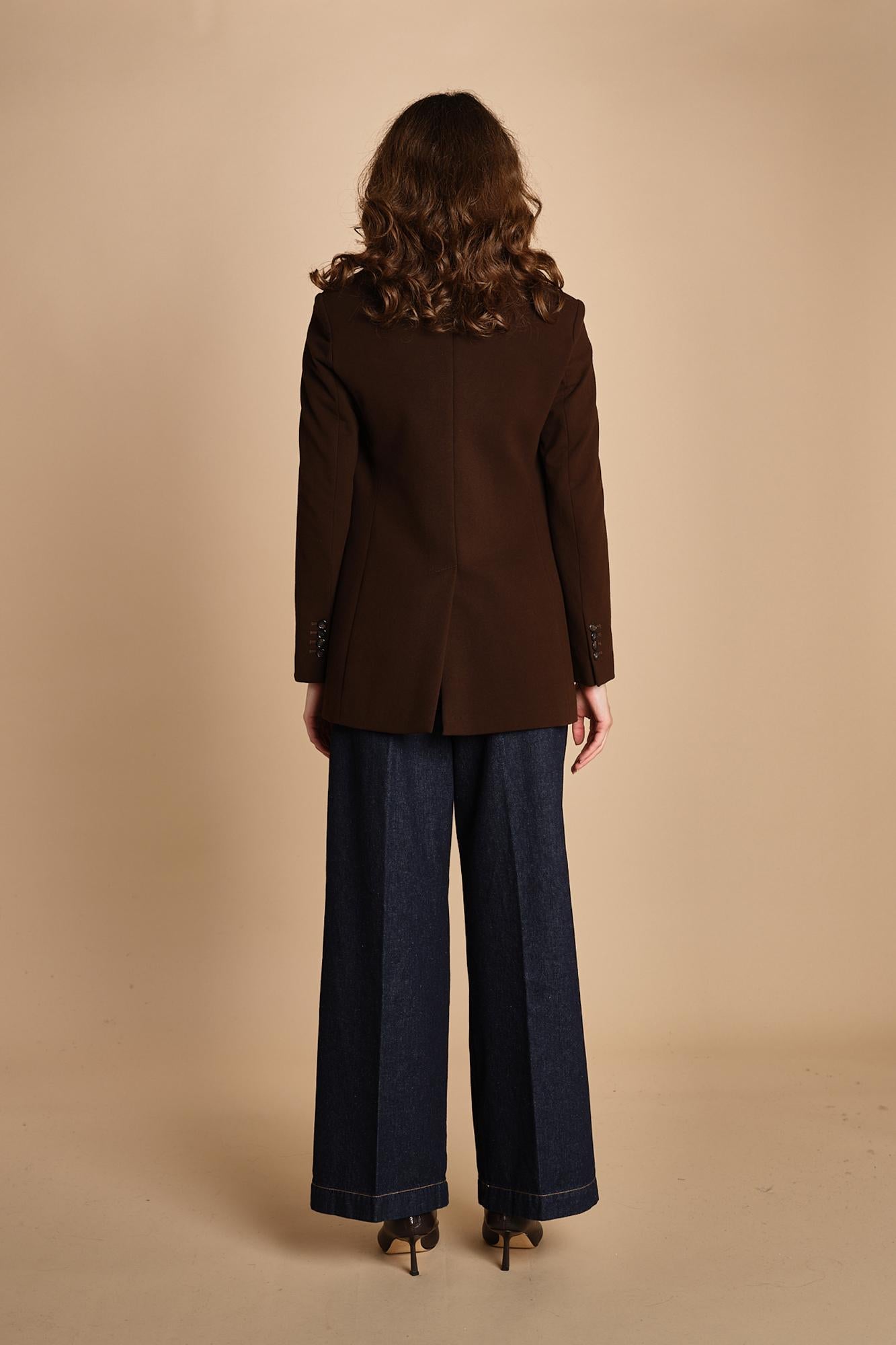 giacca monopetto in felpa un bottone 3602 1125 circolo 1901 