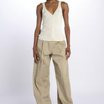 Gilet NELLIE costine 5538106 CREME herskind 