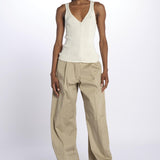 Gilet NELLIE costine 5538106 CREME herskind 