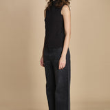 t-shirt senza maniche 3710 NERAS circolo 1901 