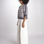 giacca stampata CASS JKT 741986 INDIGO mabe 