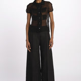 Camicia m/c chiffon G082 5586 9000 n21 