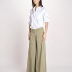 pantalone over 4 tasche GRACE XG02 169 OLIVA ps don't forget me 