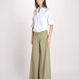 pantalone over 4 tasche GRACE XG02 169 OLIVA ps don't forget me 