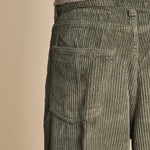 pantalone in velluto cropped ZELDA SILT true avenue 