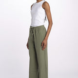 FRANCINE PANTALONE COULISSE LL 99 W by fam. FRANCINE GREEN fam 