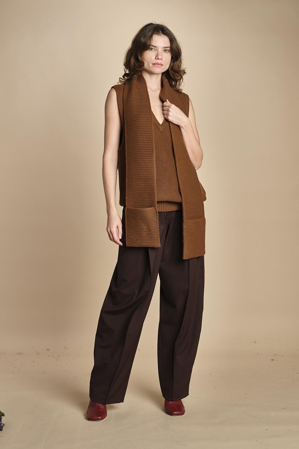 gilet over links MIL55 25383 SYRUP milaura 