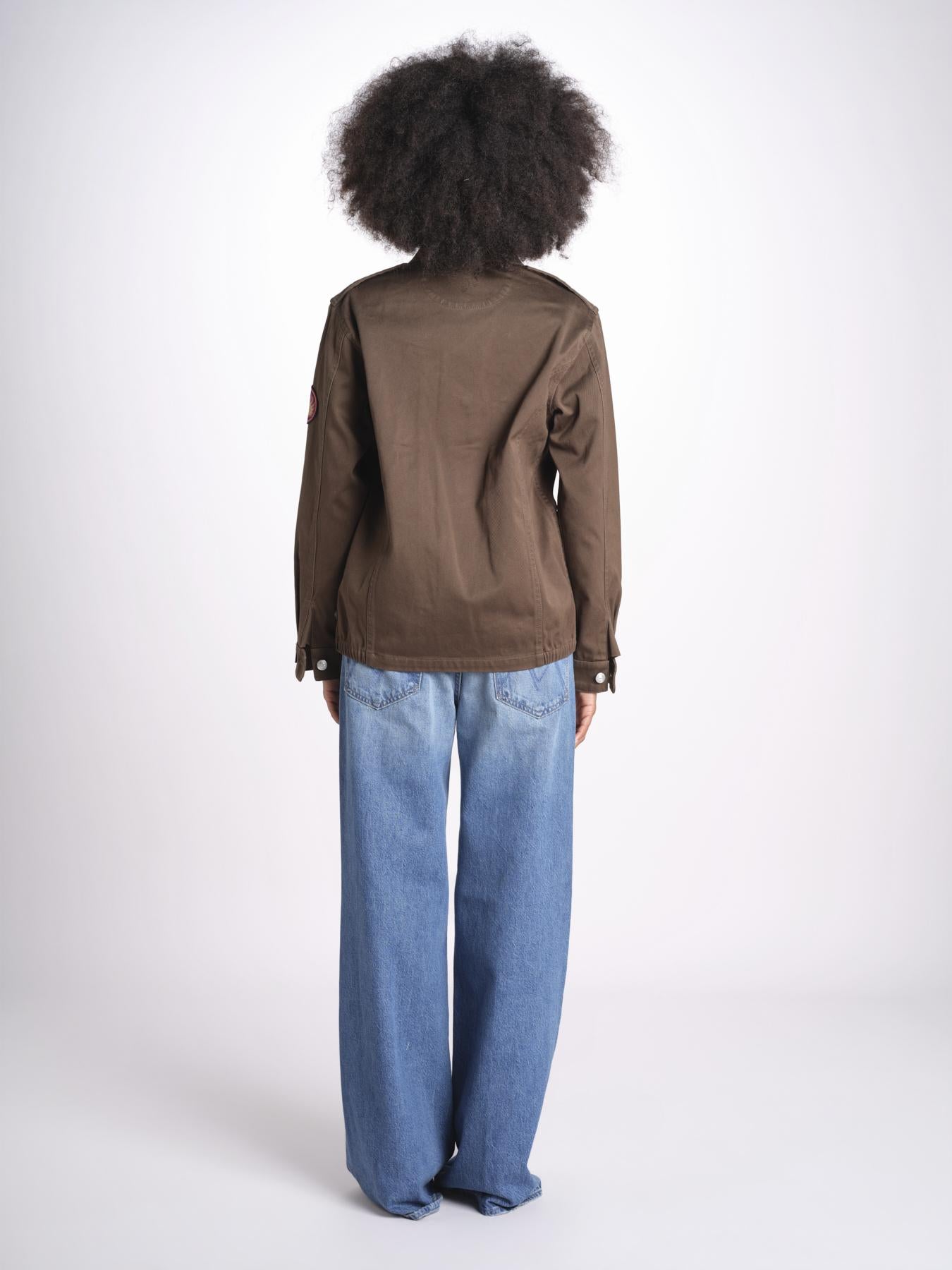 giacca sahariana WWOW01723 MOSS 311 zadig & voltaire 