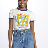 T-shirt bordino stampa THELILSINFULRINGER 81461-601 mother 