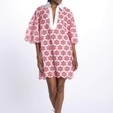 Mini abito LUPITA camicia ricamo fiori R25008 EYELETRED sundress 