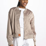 Bomber raso donna DAILY TAUPE bombers original 
