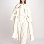 blazer a quadri U3248 IVORY dusan 