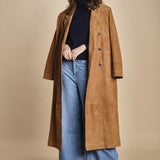 trench in camoscio MAINA CAMEL ba&sh 