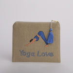 YOGA LOVE pochette piccola P0749 BE benaras soleil 