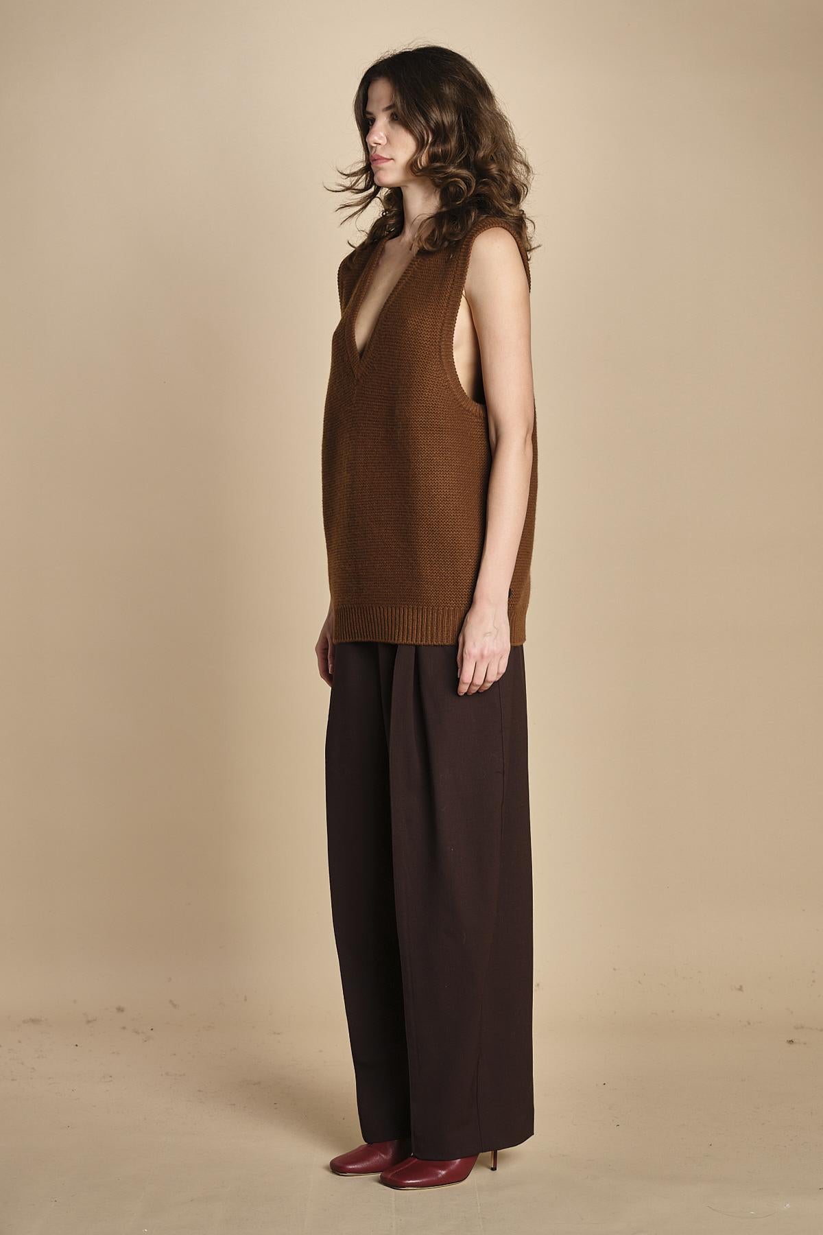 gilet over links MIL55 25383 SYRUP milaura 