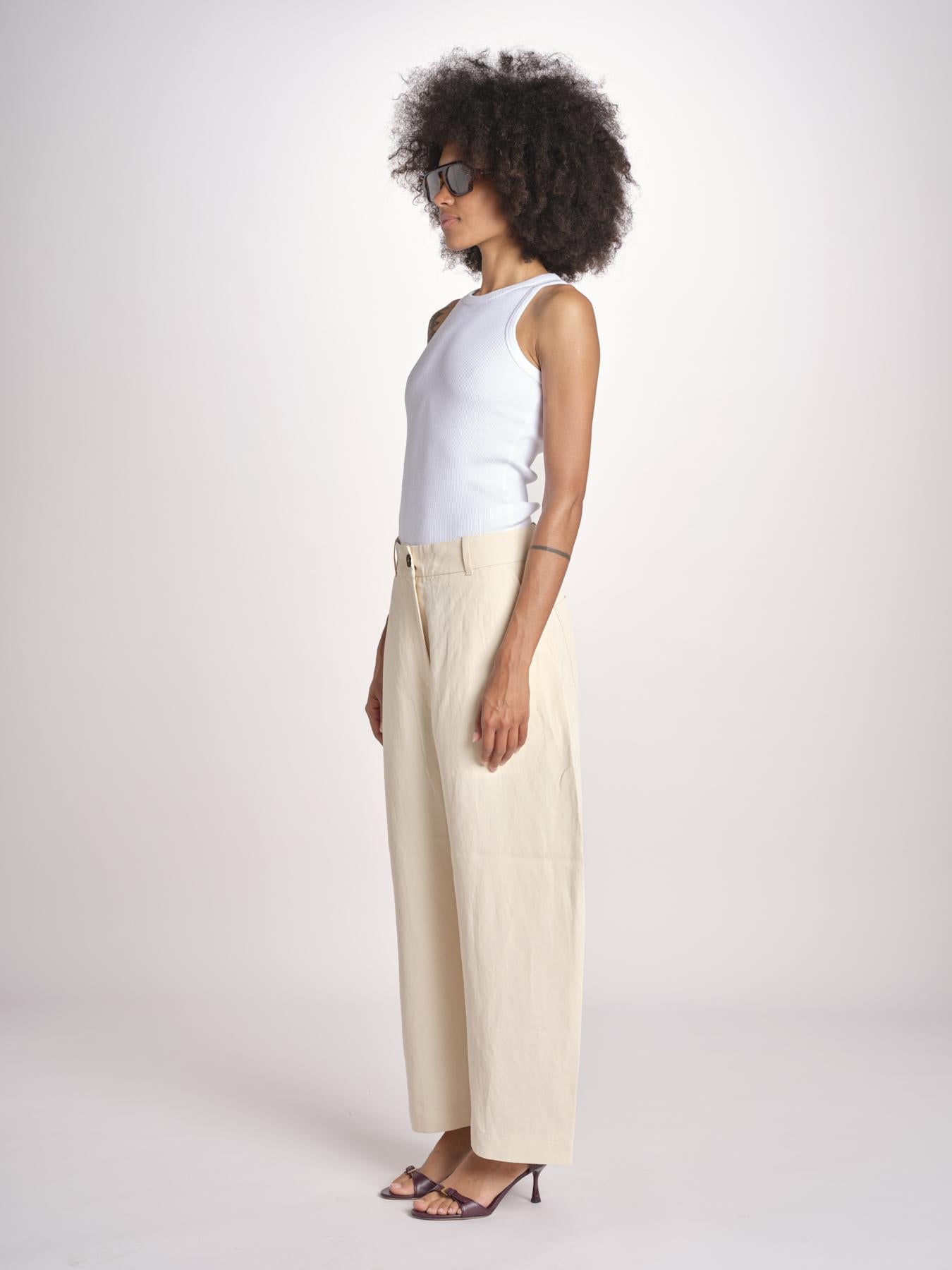 pantalone baloon CHALCO  1225 CANVAS studio nicholson 