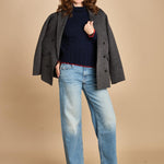 denim loose diritto 10798 THE SPINNER ZIP SNEAK 1351_A mother 