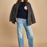 denim loose diritto 10798 THE SPINNER ZIP SNEAK 1351_A mother 